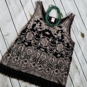 ⚘ 2 for $12 ⚘Bila Embellished Tank Top
